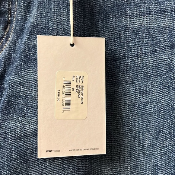 NWT Men’s EDWIN Maddox Slim‎ Fit Jeans - 30 x 33 - Color Stax $158MSRP - Picture 8 of 15